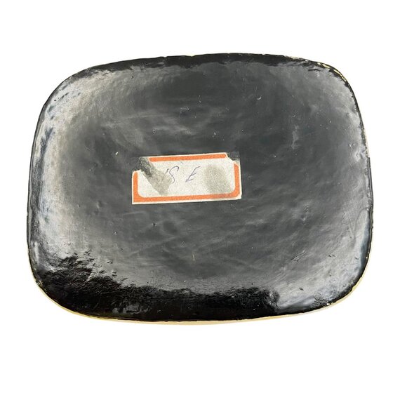 Vintage Indian Kashmiri Papier Mache Hand Painted Lacquer Floral Trinket Box - Picture 5 of 8